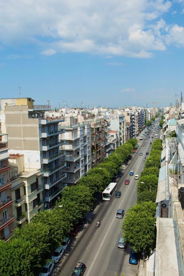 Horizon /Downtown Penthouse W/ Massive Terrace Apartment Thessaloníki Luaran gambar