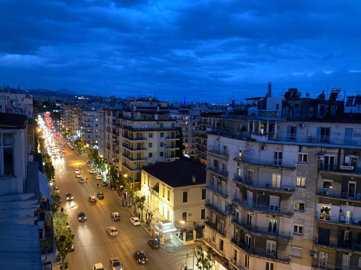 Horizon /Downtown Penthouse W/ Massive Terrace Apartment Thessaloníki Luaran gambar