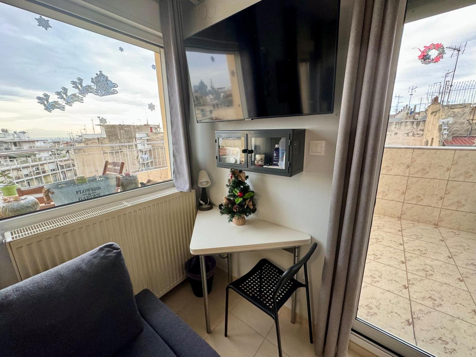 Horizon /Downtown Penthouse W/ Massive Terrace Apartment Thessaloníki Luaran gambar