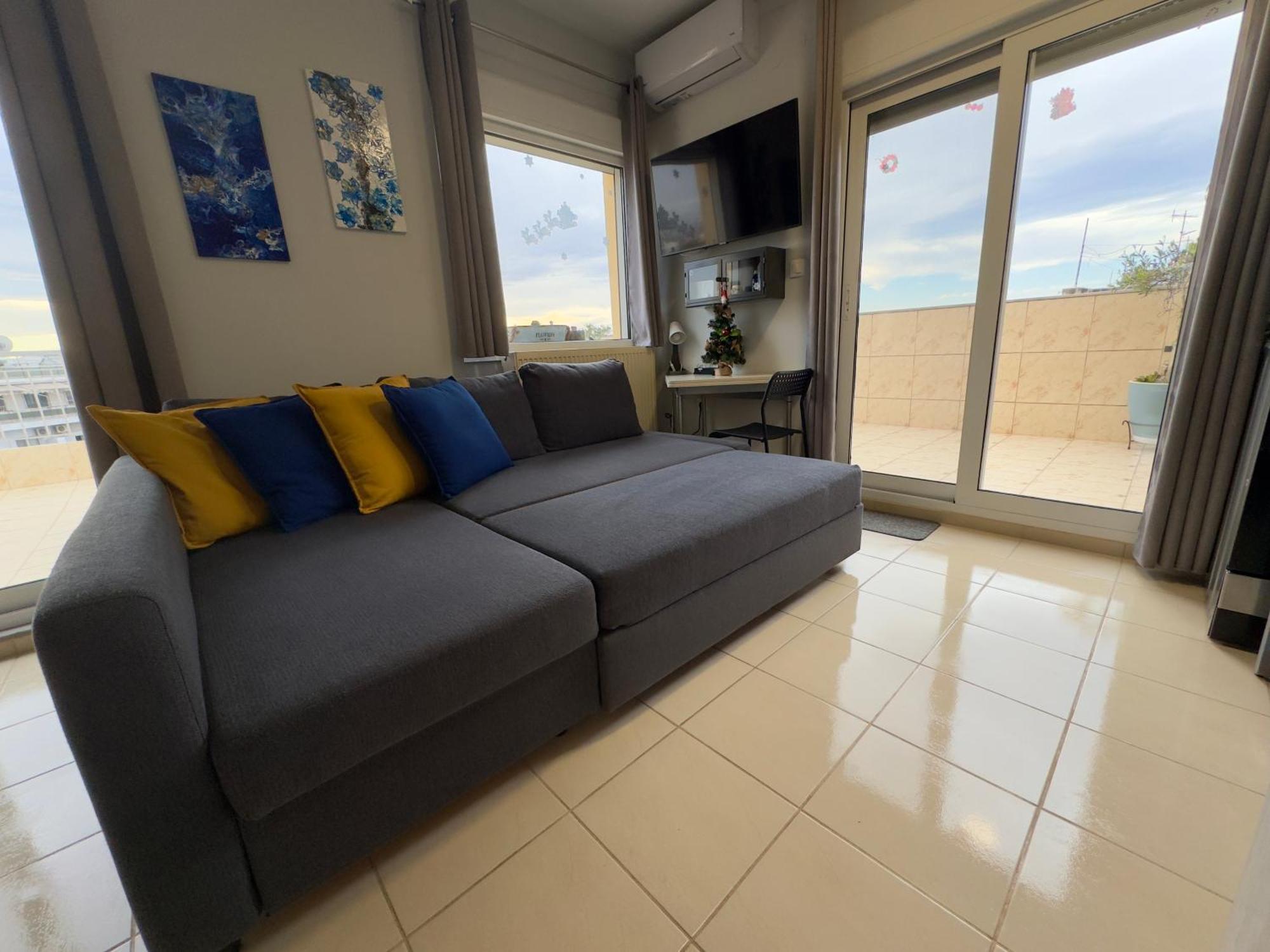 Horizon /Downtown Penthouse W/ Massive Terrace Apartment Thessaloníki Luaran gambar